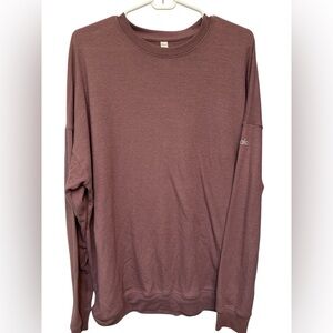 ALO Yoga Long Sleeve Tee - Mauve